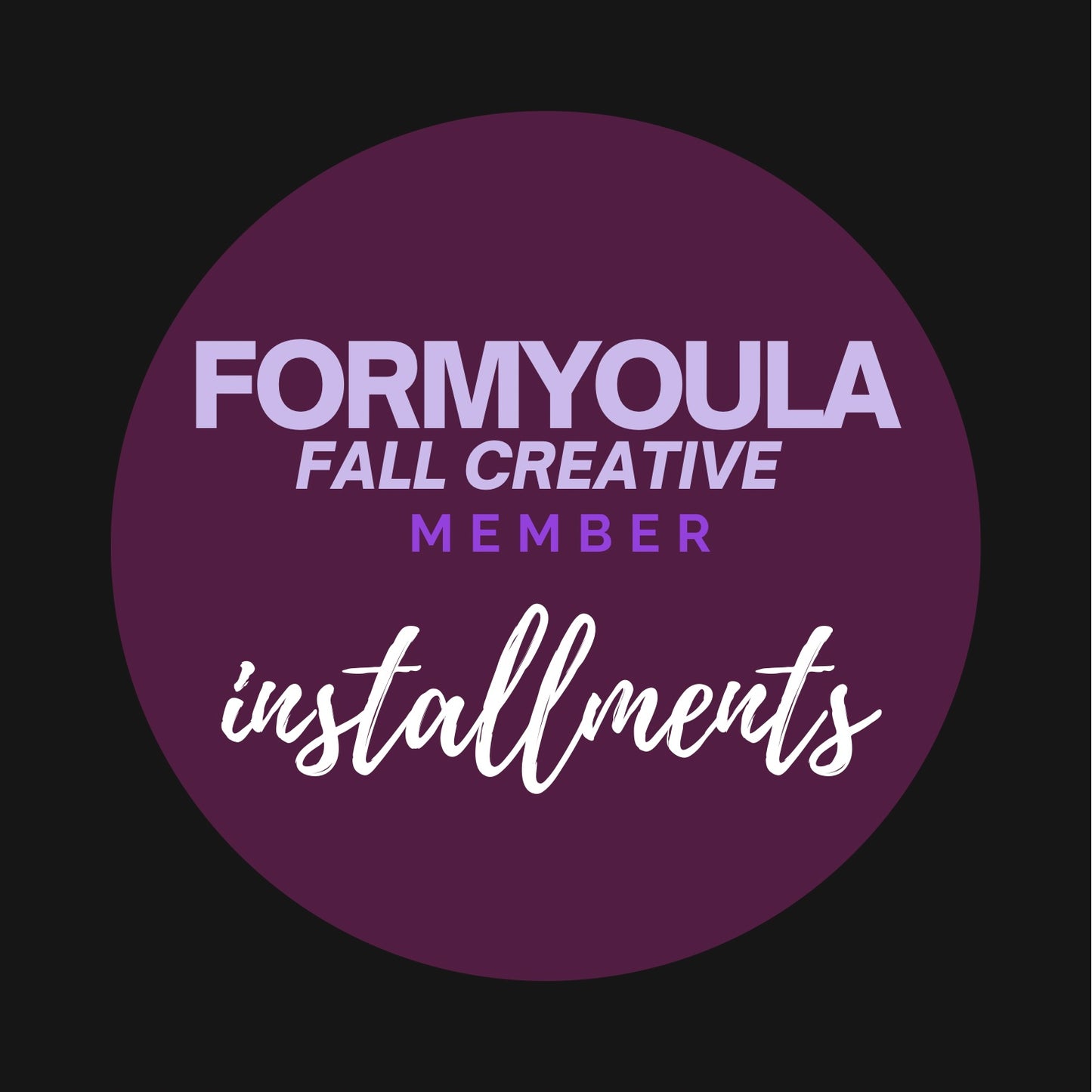 FFC- Members INSTALLMENTS